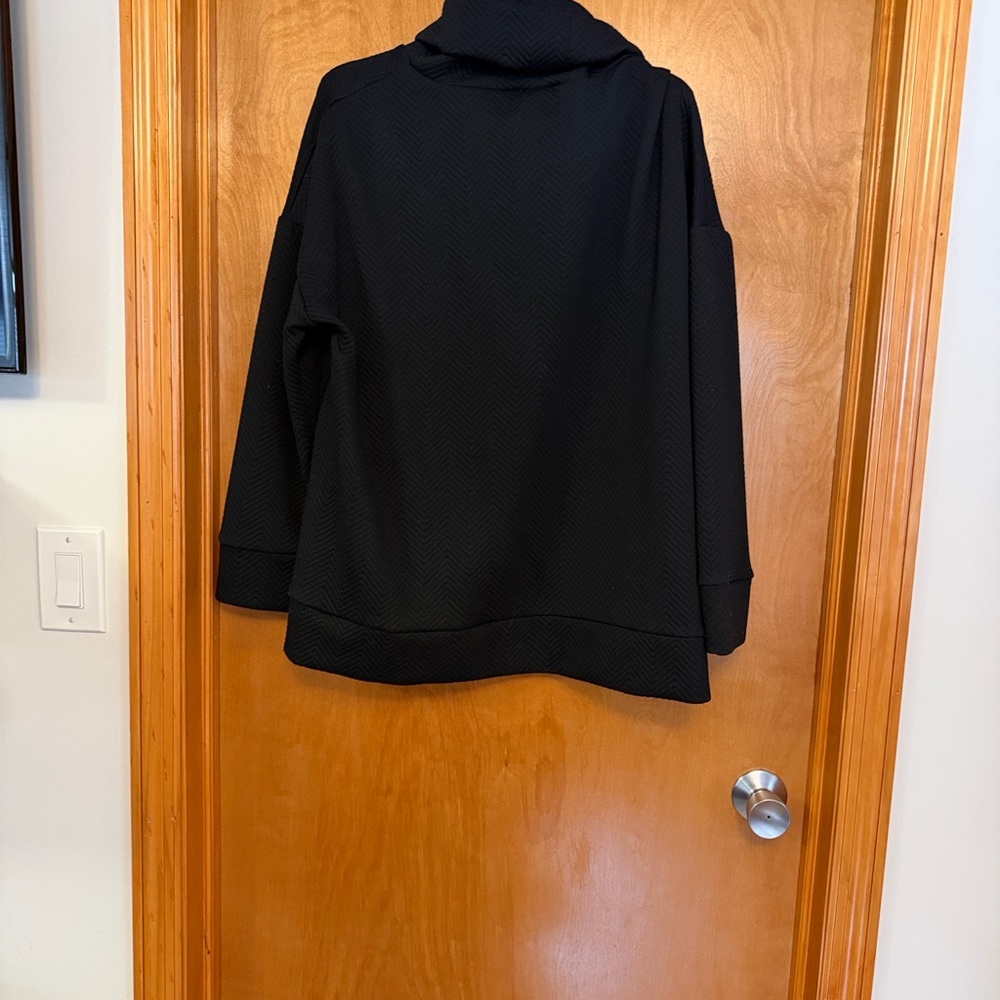 GAP Black Women's TUNIC COTTON pullover
